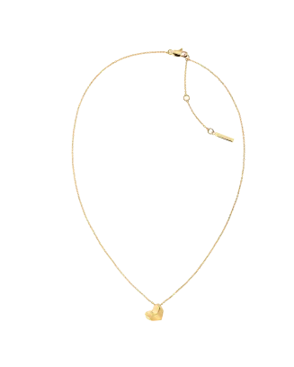 Colar Senhora com Coração Dourado