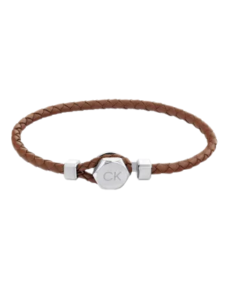 Pulseira Homem em Pele Castanha