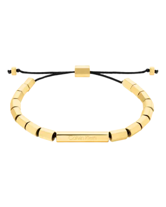 Pulseira Homem Ajustável em Dourado