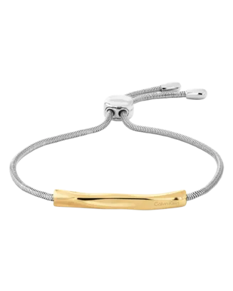 Pulseira Senhora  em A&ccedil;o e Dourado