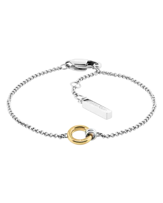 Pulseira Senhora em A&ccedil;o e Dourado