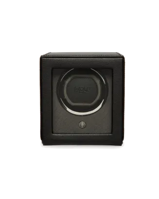 Caixa de Relógio Rotativa Unitária Preta