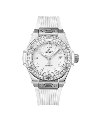 BIG BANG ONE CLICK STEEL WHITE DIAMONDS