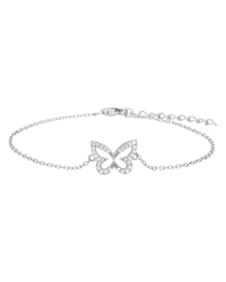 Pulseira PAMELANOR Borboleta Prateada