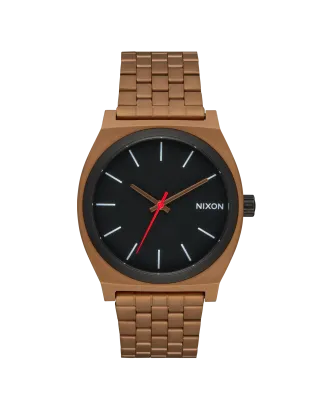 Relógio Time Teller Preto e Bronze