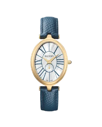 Rel&oacute;gio Balmain Haute Elegance Oval Blue Strap