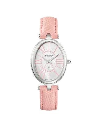 Rel&oacute;gio Balmain Haute Elegance Oval Pink strap