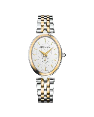 Rel&oacute;gio Balmain Haute Elegance Oval Bicolor
