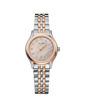 Rel&oacute;gio Balmain Beleganza 27,5mm Steel&pink pvd