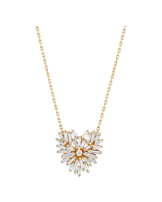 Colar Ouro Amarelo e Diamantes