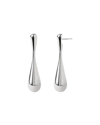 Brincos Glacier Prateados