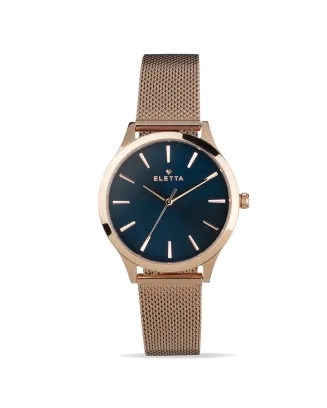 Relógio Mulher New Classic Lady Rose & Blue