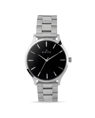 Relógio Homem New Classic XL Silver & Black