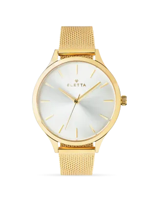 Relógio Mulher New Classic Lady XL Gold