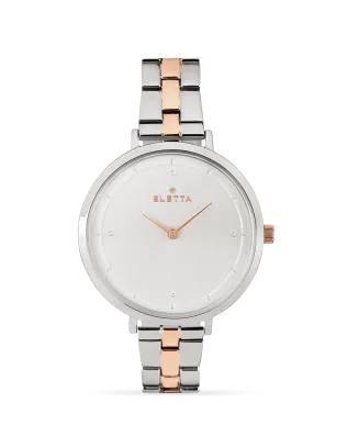 Relógio Mulher Pearl Silver & Rose
