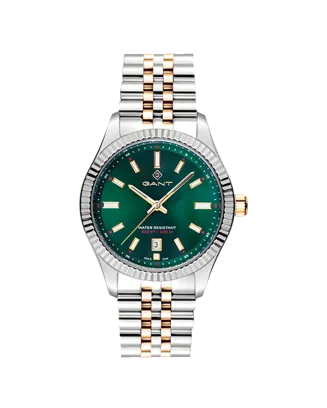 Relógio Feminino Sussex Verde e Dourado