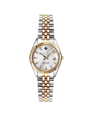 Relógio Feminino Sussex Mini Prateado e Bracelete Bicolor