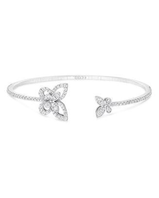 Pulseira Butterfly Ouro Branco E Diamantes
