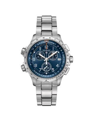 Rel&oacute;gio Homem Hamilton Khaki Aviation X-Wind GMT