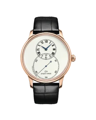 Grande Seconde Circled Ouro Rosa Branco