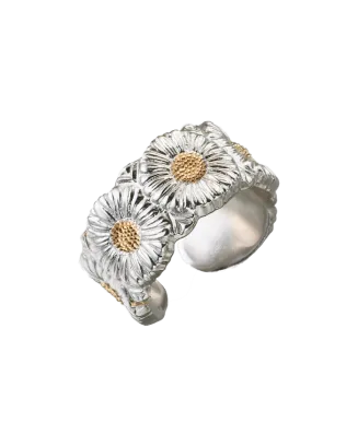Anel Blossoms Eternelle Prata e Vermeil