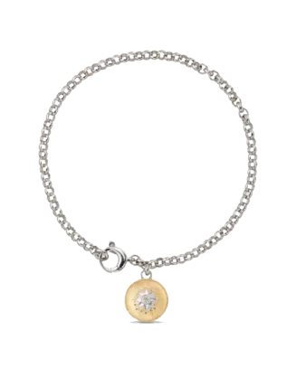Pulseira Macri Ouro Amarelo, Ouro Branco e Diamantes