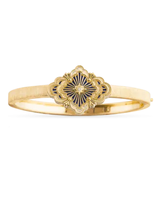 Pulseira Opera Ouro Amarelo E Diamantes