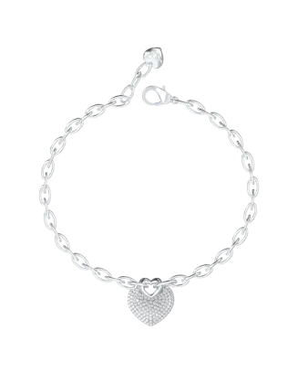 Pulseira Guess Crazy in Love Prateado
