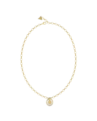 Colar em Aço Dourado