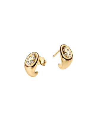 Brincos Mini Gotas Transparentes