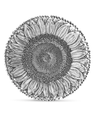 Centro de Mesa Sunflower Prata XL