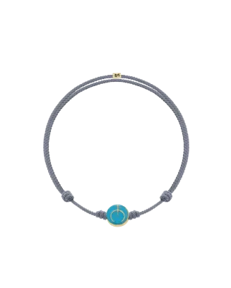 Pulseira Ouro Amarelo E Cinzento