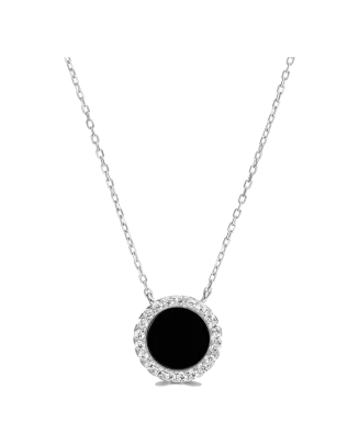 Colar PIETRA C&iacute;rculo Onix M