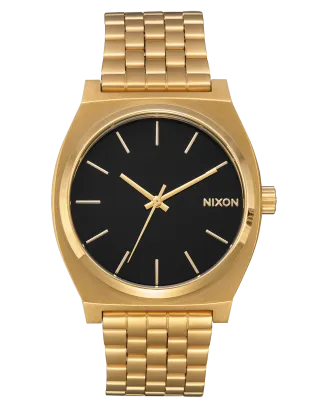 Relógio Time Teller Preto e Dourado