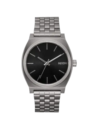 Relógio Time Teller Preto e Prateado