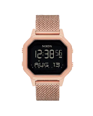 Relógio Feminino Siren Milanese Rosa Dourado