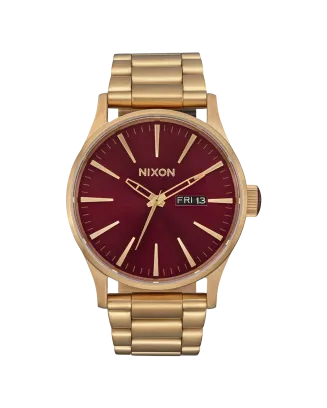Relógio Sentry SS Vermelho e Dourado