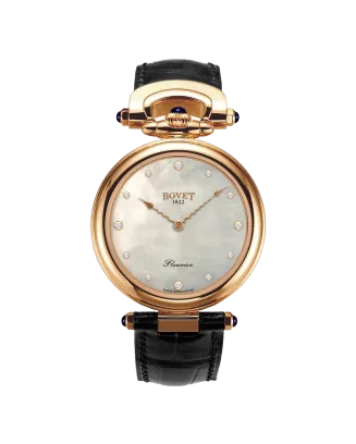 AMADEO FLEURIER OURO ROSA 12 DIAM.MOP