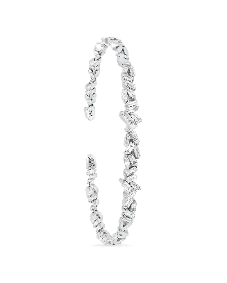 Pulseira Ouro Branco e Diamantes