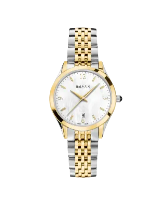 Relógio de Senhora Classic R Bicolor mostrador Madrepérola