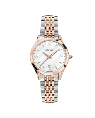 Relógio de Senhora Classic R Bicolor mostrador Madrepérola