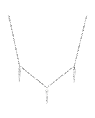 Colar Peak Supreme Prateado