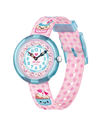 Relógio Flik Flak de criança bolos