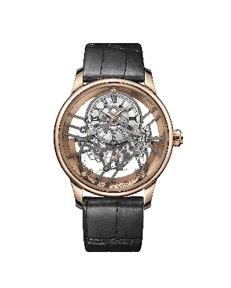 Grande Seconde Skelet-One Ouro Rosa