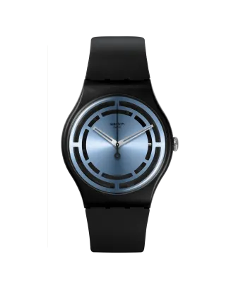 Relógio Swatch homem Preto e Azul