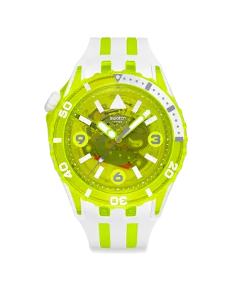 Relógio Swatch Scubaqua Amarelo