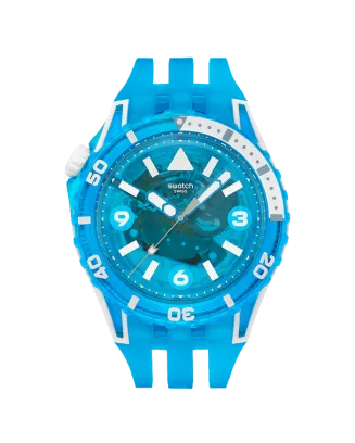 Rel&oacute;gio Swatch Scubaqua Azul