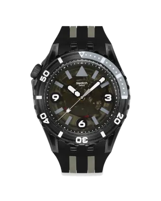 Relógio Swatch Scubaqua Preto