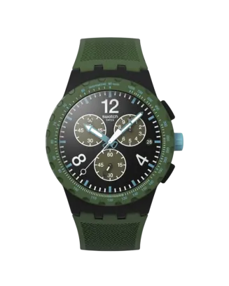 Rel&oacute;gio Swatch homem Cron&oacute;grafo Verde