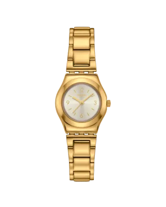 Rel&oacute;gio Swatch mulher A&ccedil;o Dourado
